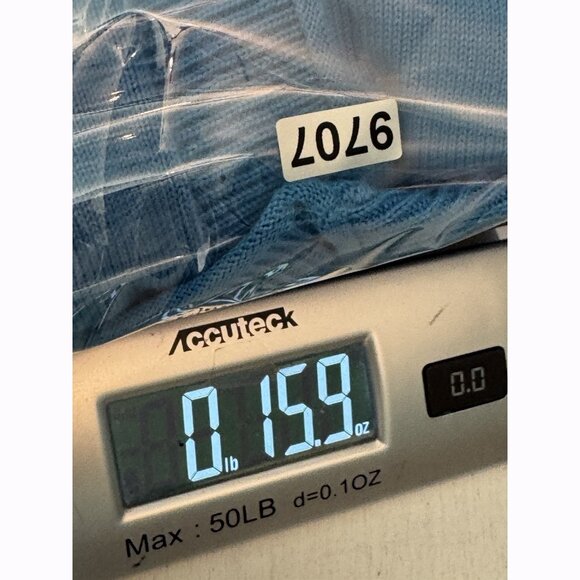 Talbots Women’s Plus 1X Turquoise Blue Cotton Rayon Cardigan Sweater Pockets - Picture 8 of 8